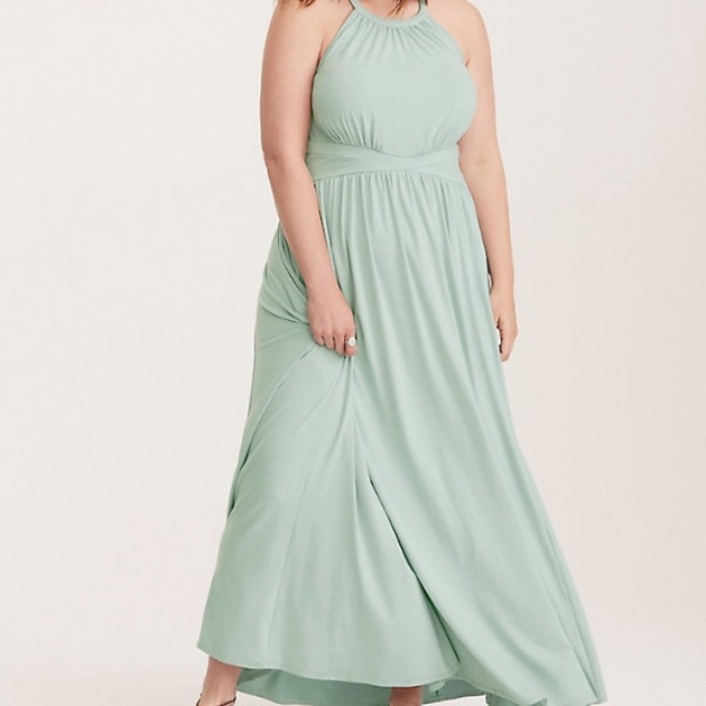 Torrid maxi dress size 2